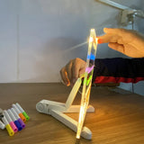 Acrylic Dry Erasable Lighted Board with Colors & Stand