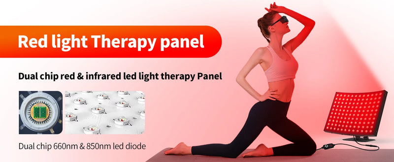 Suyzeko Infrared Therapy Panel 660nm 850nm For Pain Relief