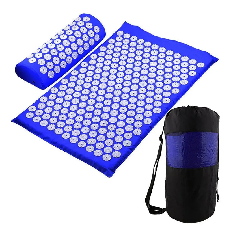 Acupressure Yoga Massage Mat With Pillow And Tote