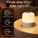 Rechargeable Led Dimmable Multicolor Night Light with Remote Control Or Touch Switch