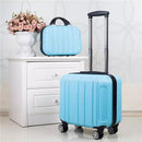 18 inch ABS Carry on luggage With Wheels.