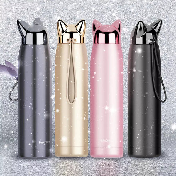 Stainless Steel  Double Wall Vacuum Thermos/Water Bottle.