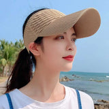 Elastic Fabric Sports Sun Cap