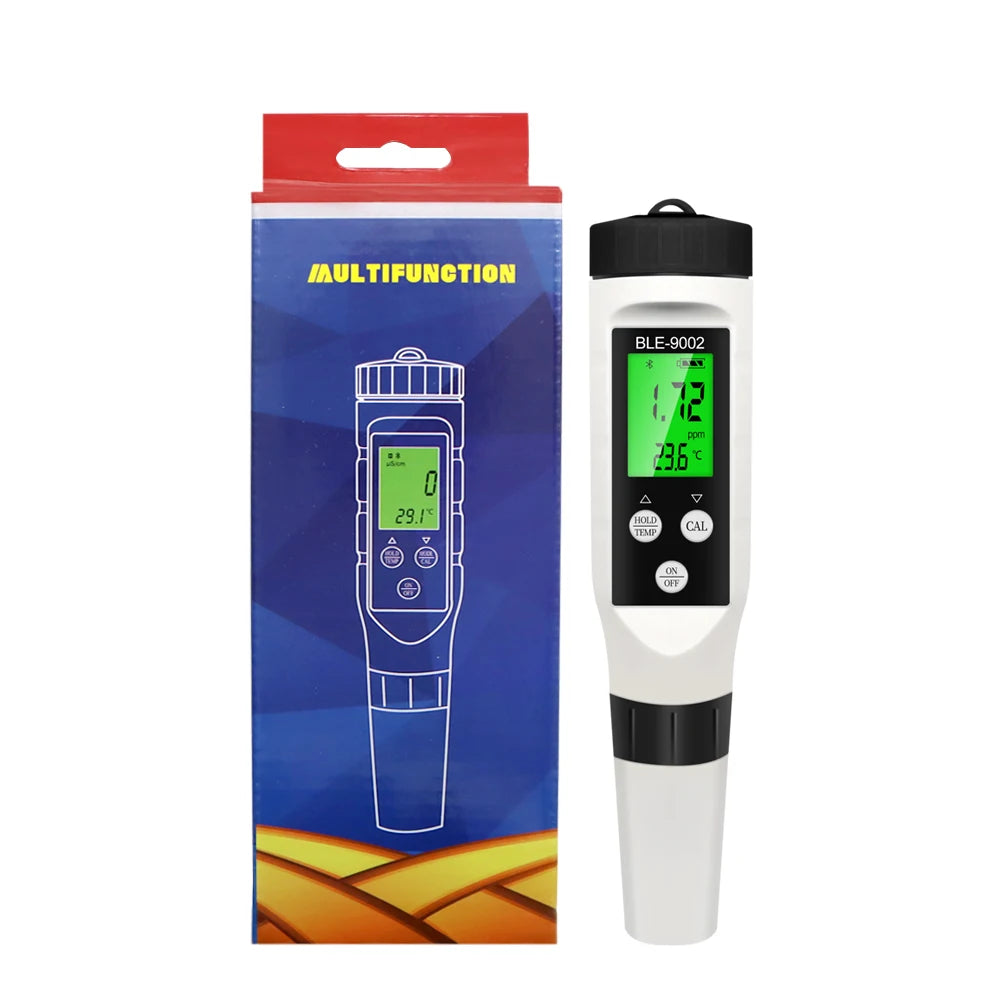 Blue Tooth H2 Hydrogen-rich Meter Lon 0-2990ppb ATC APP Online Monitor For Drinking Water Or Aquarium