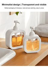300 Or500ML Transparent Soap Dispenser Bottle