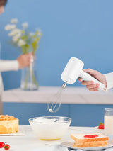 1Pcs Electric Portable 3-speed Whisk