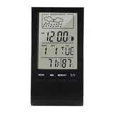 Mini Digital Indoor Clock Weather Station.