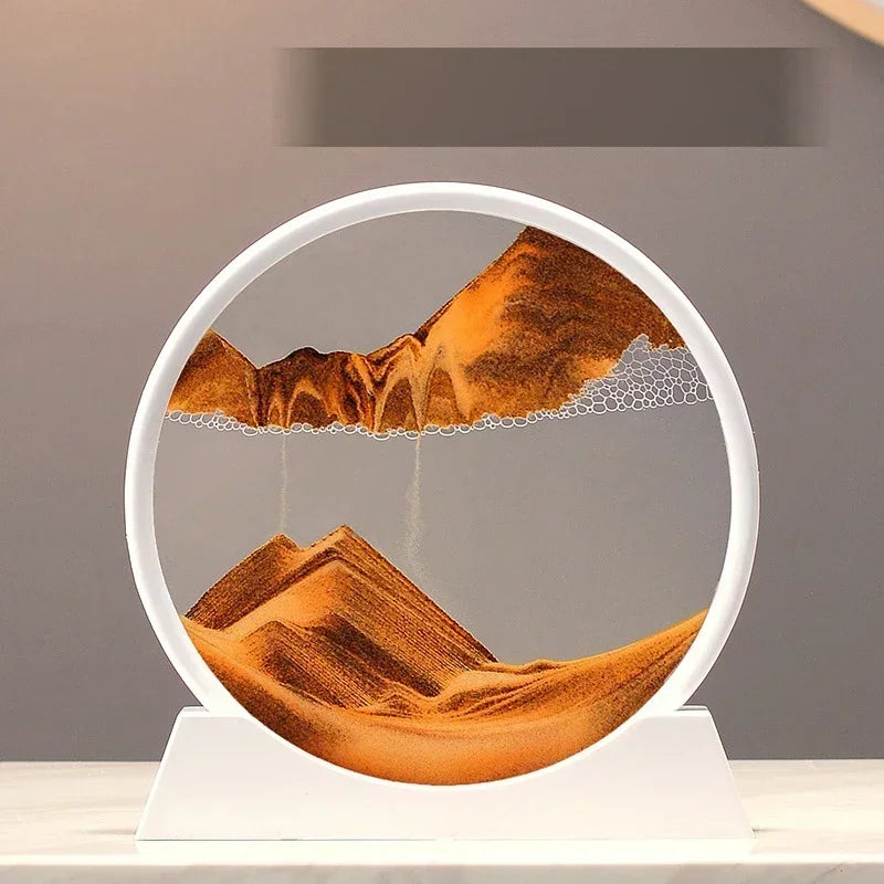 3D Dynamic Liquid Flowing Sand Art Frame