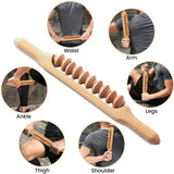 Gua Sha Massage Wooden Stick for Soft Tissue Release On Your Shoulders, Back And Arms.