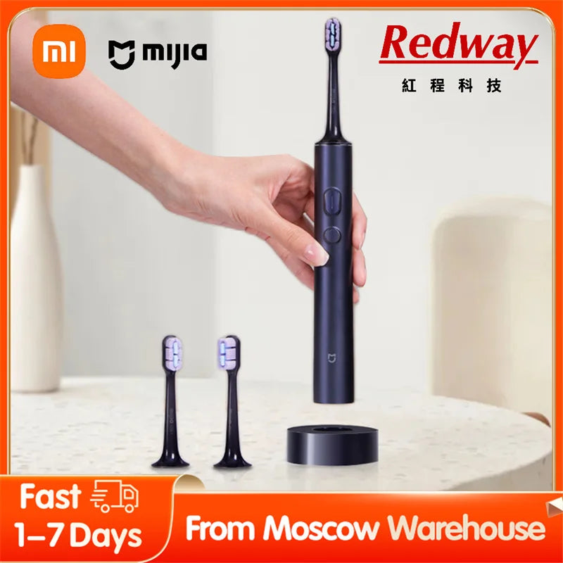 Xiaomi Mijia Inductive Charging T700 Sonic Electric Soft Bristle Toothbrush With LED Display