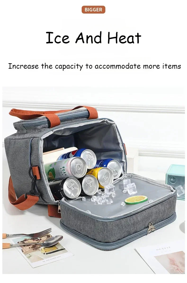 Insulated Large Capacity Lunch Box