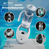 ALTHY SPE PEM  Hydrogen Generator Water Pitcher with PH Calcium Sulfite filter