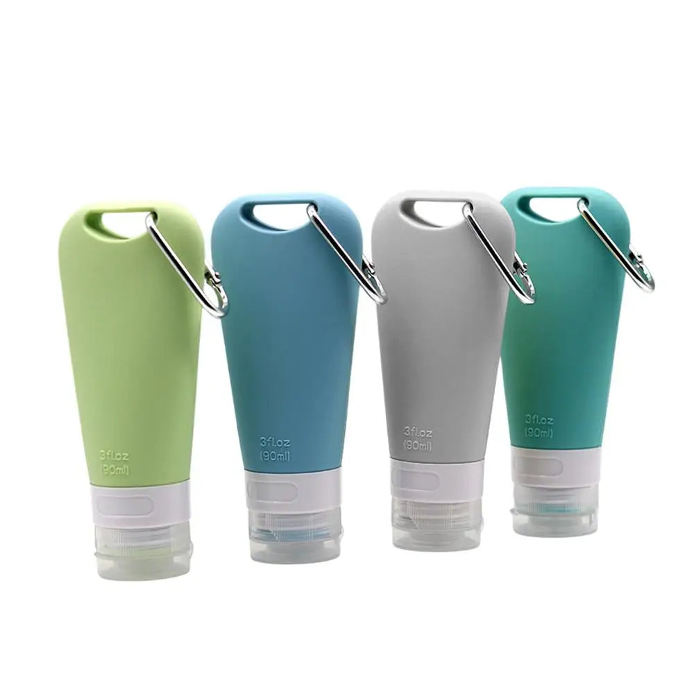 Silicone 90ml Dispensers Bottles For Pet Water Or Travel Products