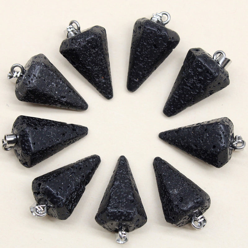 Reiki Natural Stone To Make Beautiful Pendants.