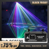 RGB 500MW  Laser Beam Light Projector DMX For Dance Parties