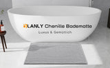 Kitinjoy Chenille Non-slip Washable Quick Drying Bath Mat