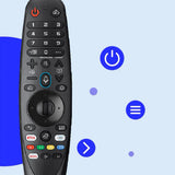 Replacement For AKB75855501 MR20GA MR21GA MR21GC MR19BA Universal  Remote for Smart TV(no/with Voice & Pointer)