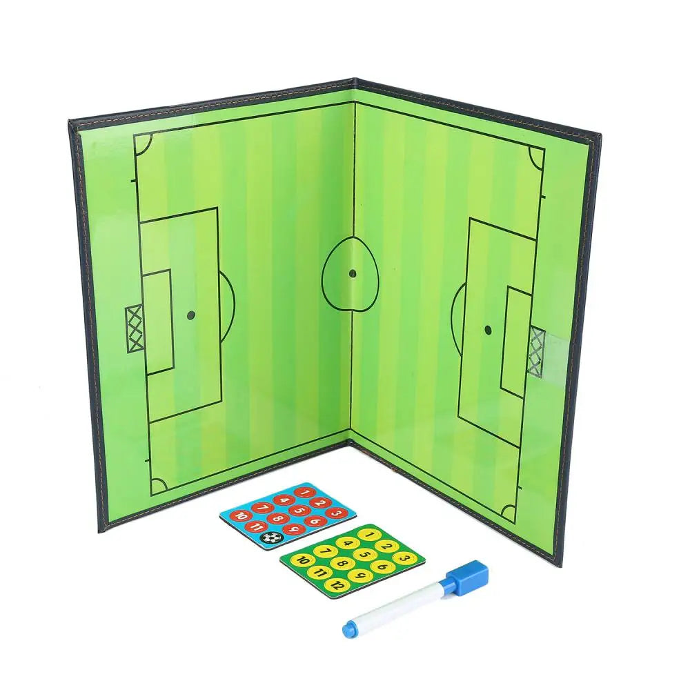 Magnetic Folding Soccer Board Tactical Plate Book With Marker