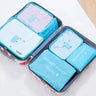 Men And Women's 6pcs Multifunction Waterproof Packing Cubes