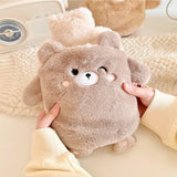 Plush Hot Water Bottle Cover