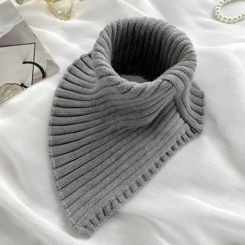 Autumn/Winter Knitted Turtleneck Collar.