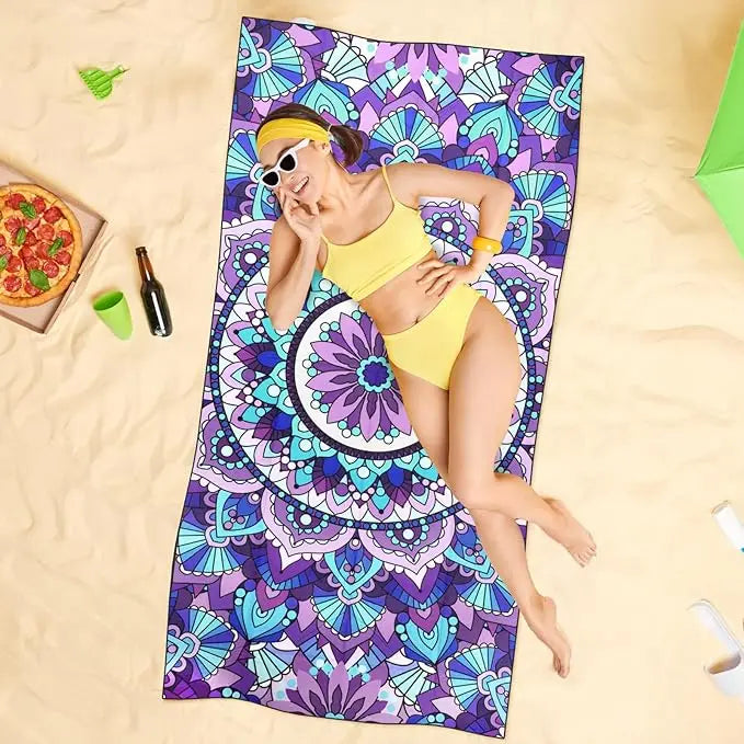 Microfiber Beach Towels For Quick-Drying