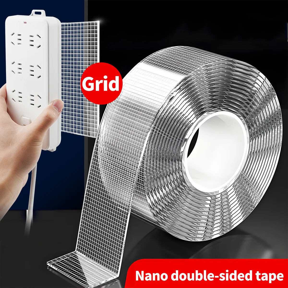 5m Nano Double-Sided Clear Adhesive Heavy-Duty Tape