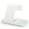 3 in 1 100W  Foldable Wireless Night Light Fast Charging Station For iPhone 16 15 14 13 12 And Apple Watch Airpods