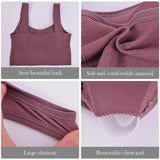 Women's Anti-sweat Crop Style Fitness Top