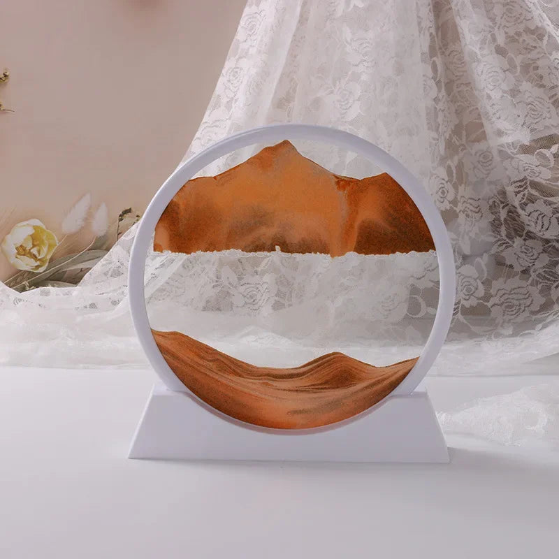 3D Dynamic Liquid Flowing Sand Art Frame