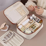 1Pieces 3 In 1 Multipurpose PU Makeup Storage Bag