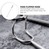 Stainless Steel Barbeque Hook For Grilling/Flipping Meat