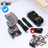 Battery Ladder Dispenser For 35 AAA Or 27 AA With Tester