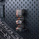 Battery Ladder Dispenser For 35 AAA Or 27 AA With Tester