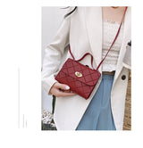 PU Leather Crossbody Mini Shoulder Handbag