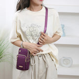 Women's Lightweight Nylon Crossbody Or Arm Bag