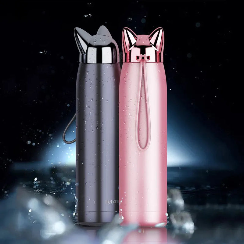 Stainless Steel  Double Wall Vacuum Thermos/Water Bottle.