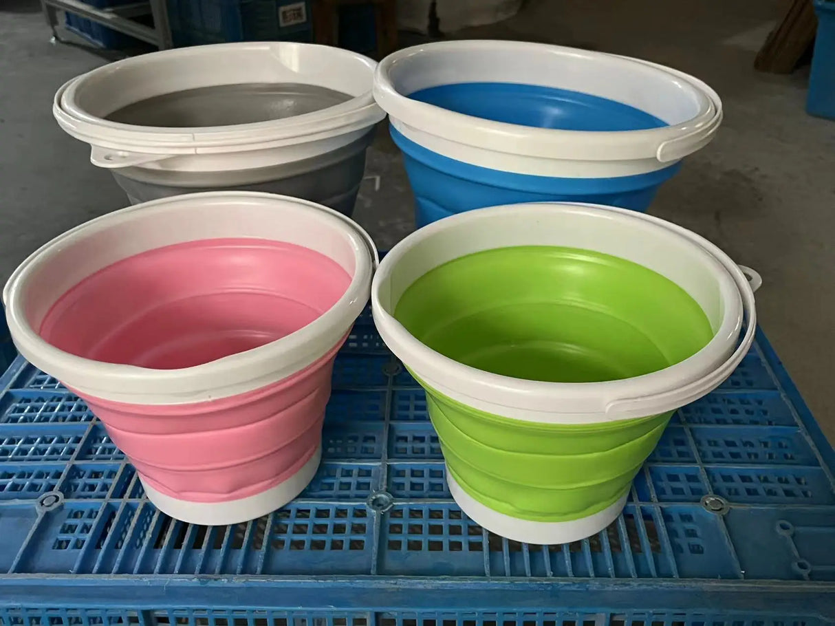 3L Collapsible Bucket For Camping Household Cleaning Or Auto Washing
