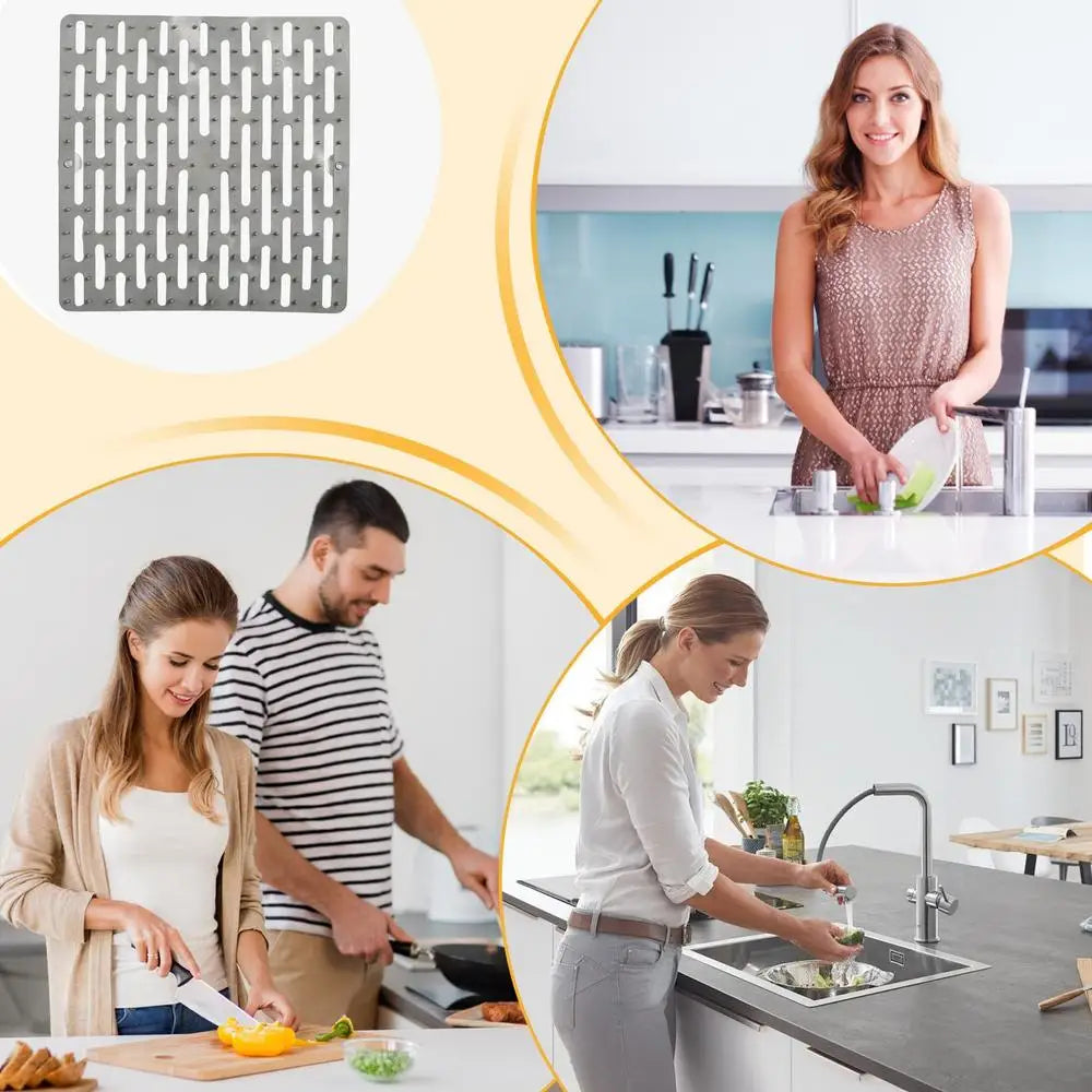Kitchen Sink Heat Resistant Drain Mat