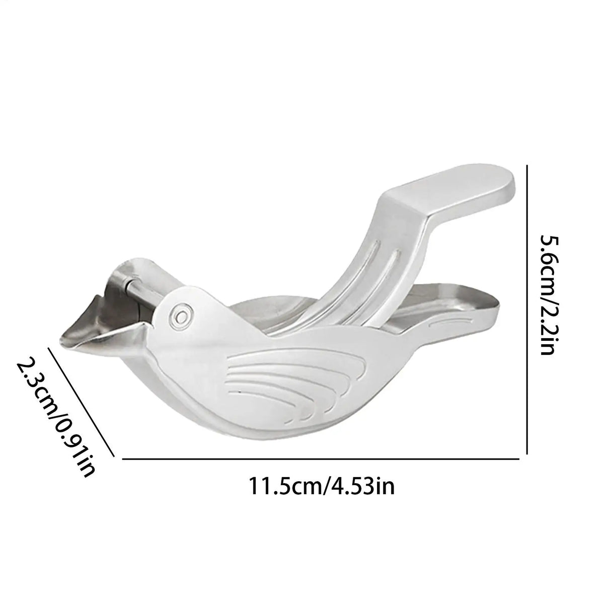 Bird Shaped Stainless Steel Manual Citrus Squeezer