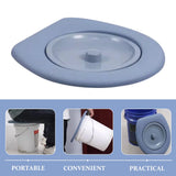 PVC Bucket Toilet Seat Cover For Camping