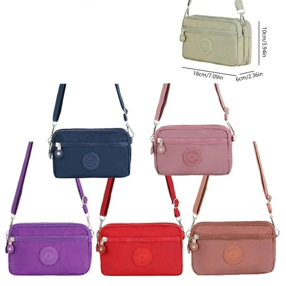Women's Zipper Crossbody Shoulder Bag