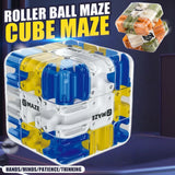 3D Ball Rolling Maze Puzzle Cube For Children Or Adults