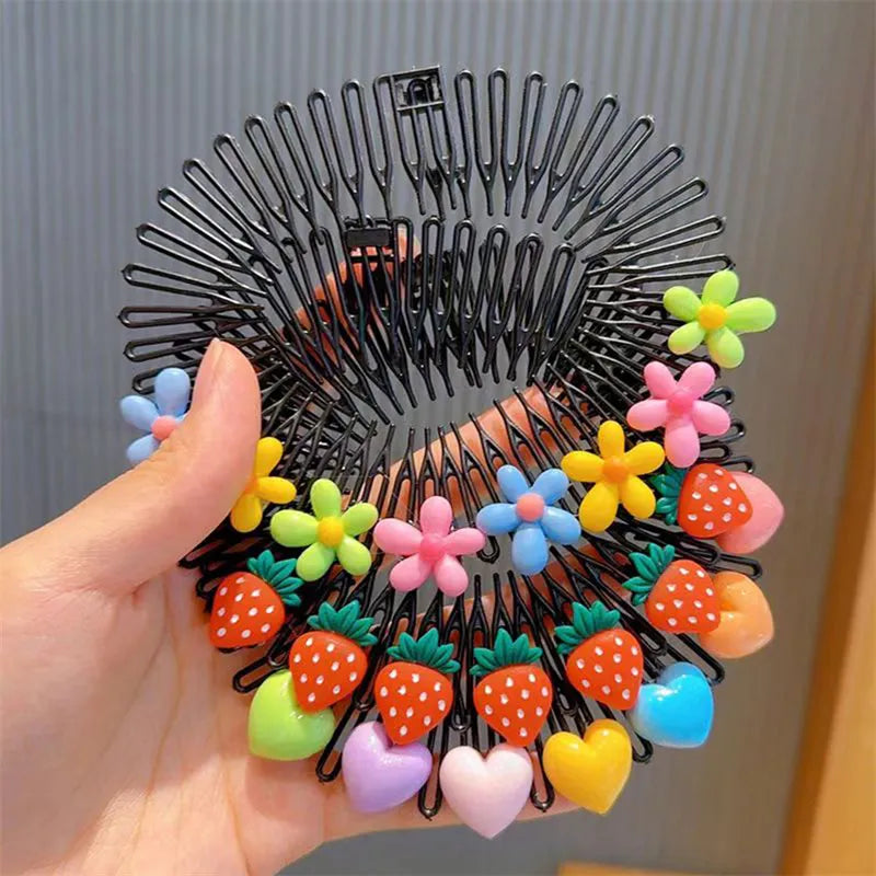 Children's r Colorful Hair Headband Clips