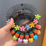 Children's r Colorful Hair Headband Clips