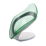 1pcs Non-Slip Leaf Soap Dish For Bathrooms Or Kitchen