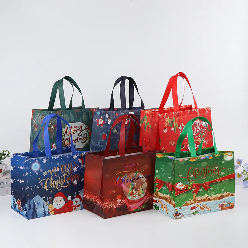 Christmas Gift Or Shopping Bags.