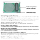 Type-C Interface 0.01Hz~100000Hz Adjustable 7.83Hz Schumann Waves Resonance Generator