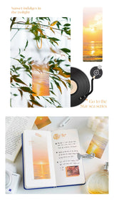 5pcs Star Ocean Translucent Bookmark