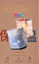 Large Waterproof Insulated Lunch Bag